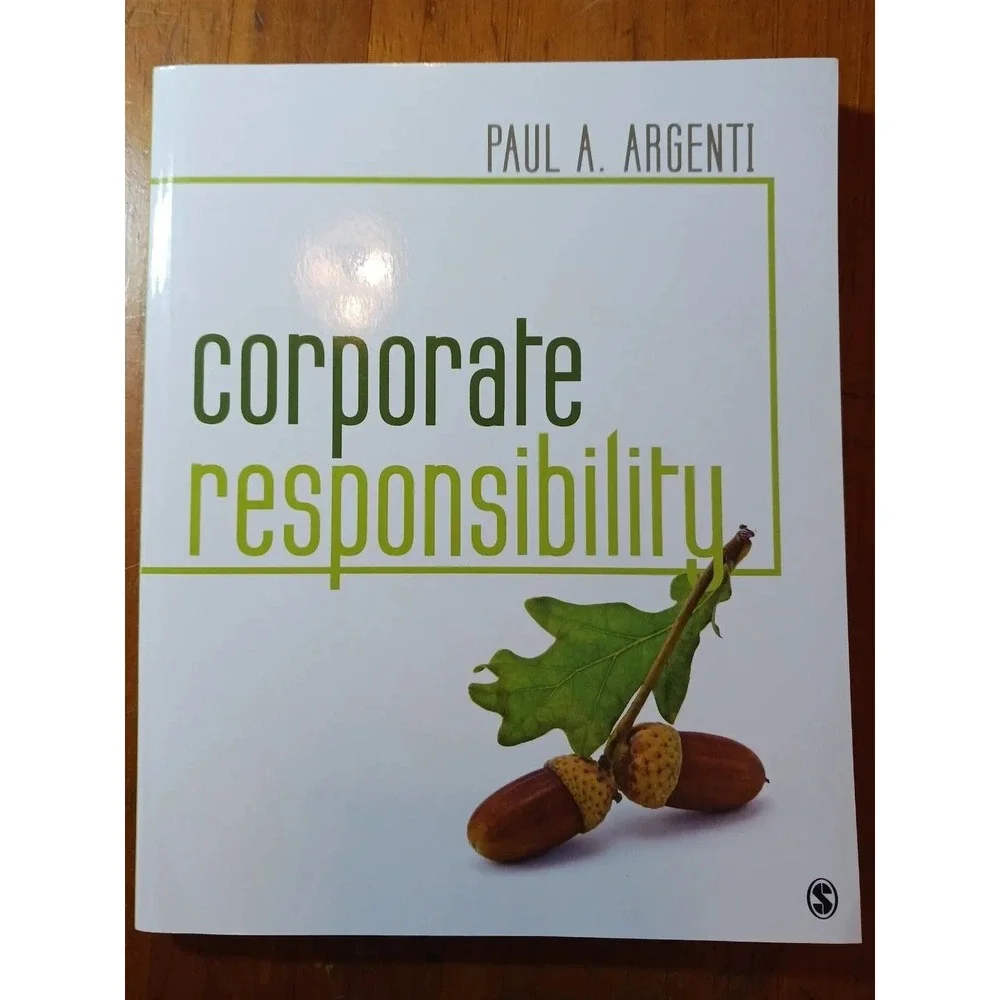 Corporate Responsibility‎ by Paul A. Argenti (2015, Trade Paperback)